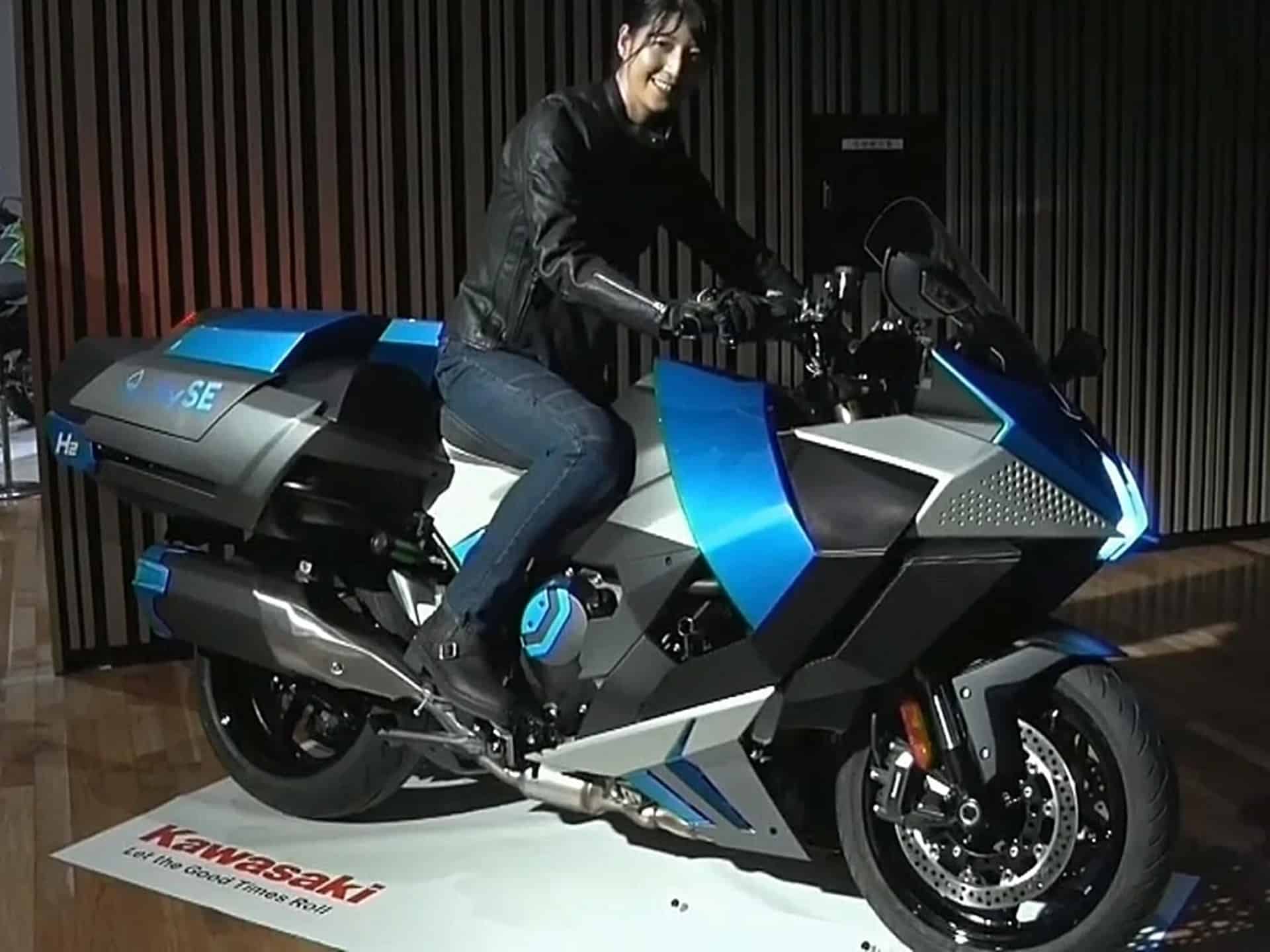 La Kawasaki H2 SX con motor de hidrógeno ya es toda una realidad
