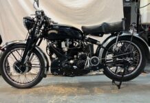 Motos de ensueño a la venta: Vincent Black Shadow de 1951