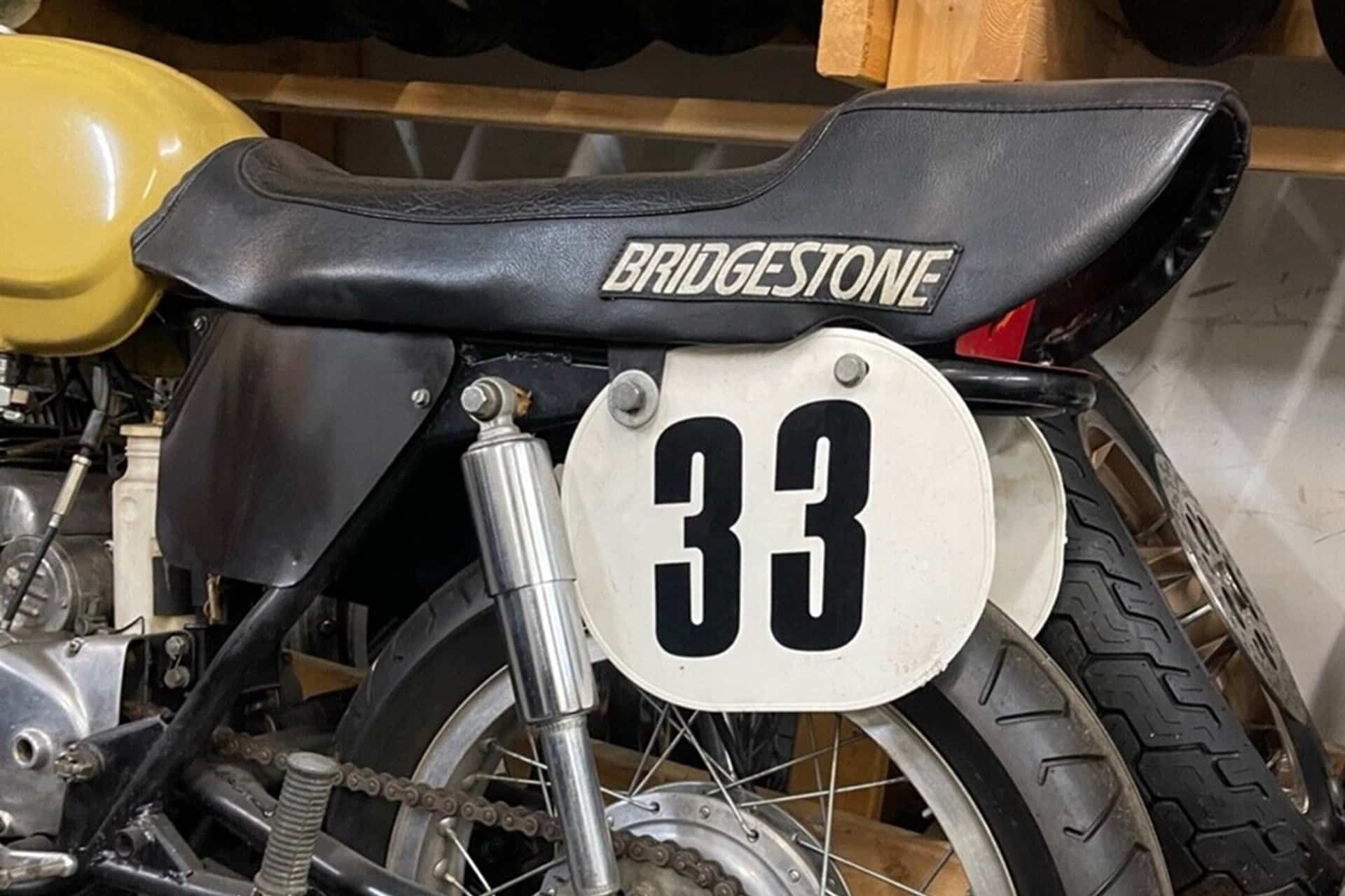 Motos de ensueño a la venta: Bridgestone GTR 350 Street Tracker Racer de 1967