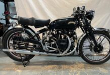 Motos de ensueño a la venta: Vincent Black Shadow de 1951