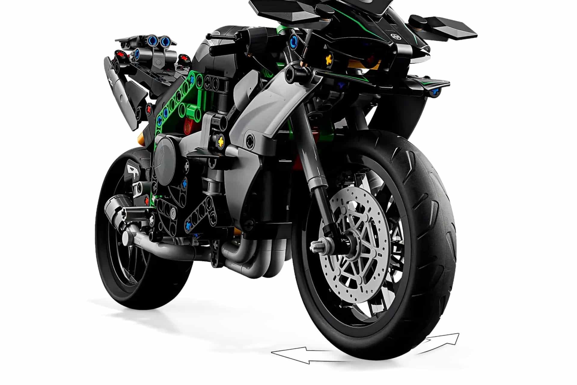 Si no te alcanza para una Kawasaki Ninja H2R, puedes hacerte con este kit de LEGO por unos 78 euros