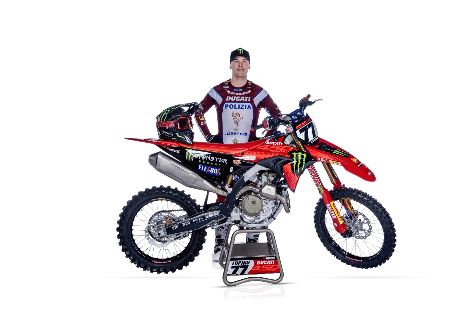 Galfer patrocinador oficial de la nueva Ducati Desmo450 MX