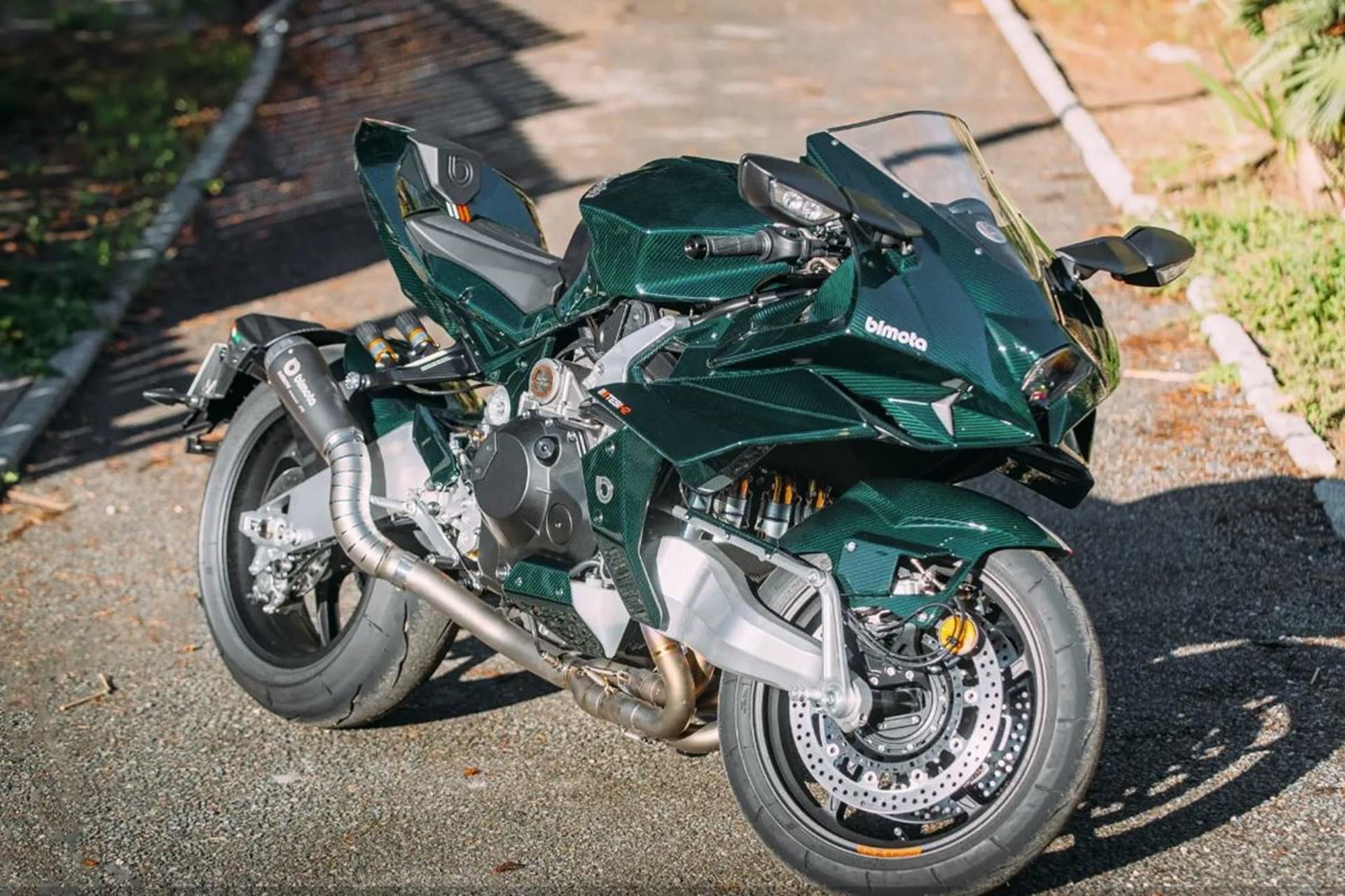 Motos de ensueño a la venta: Bimota Tesi H2 Carbon 075/250