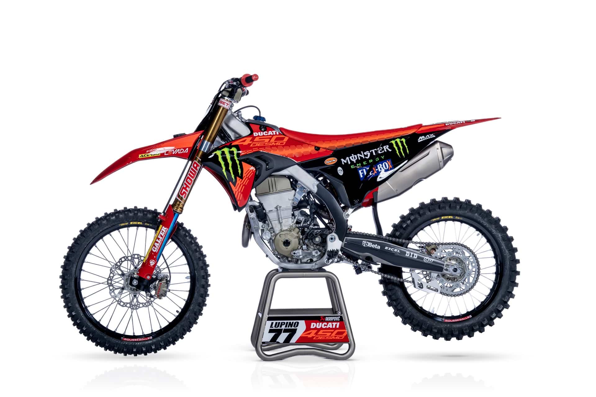 Galfer patrocinador oficial de la nueva Ducati Desmo450 MX