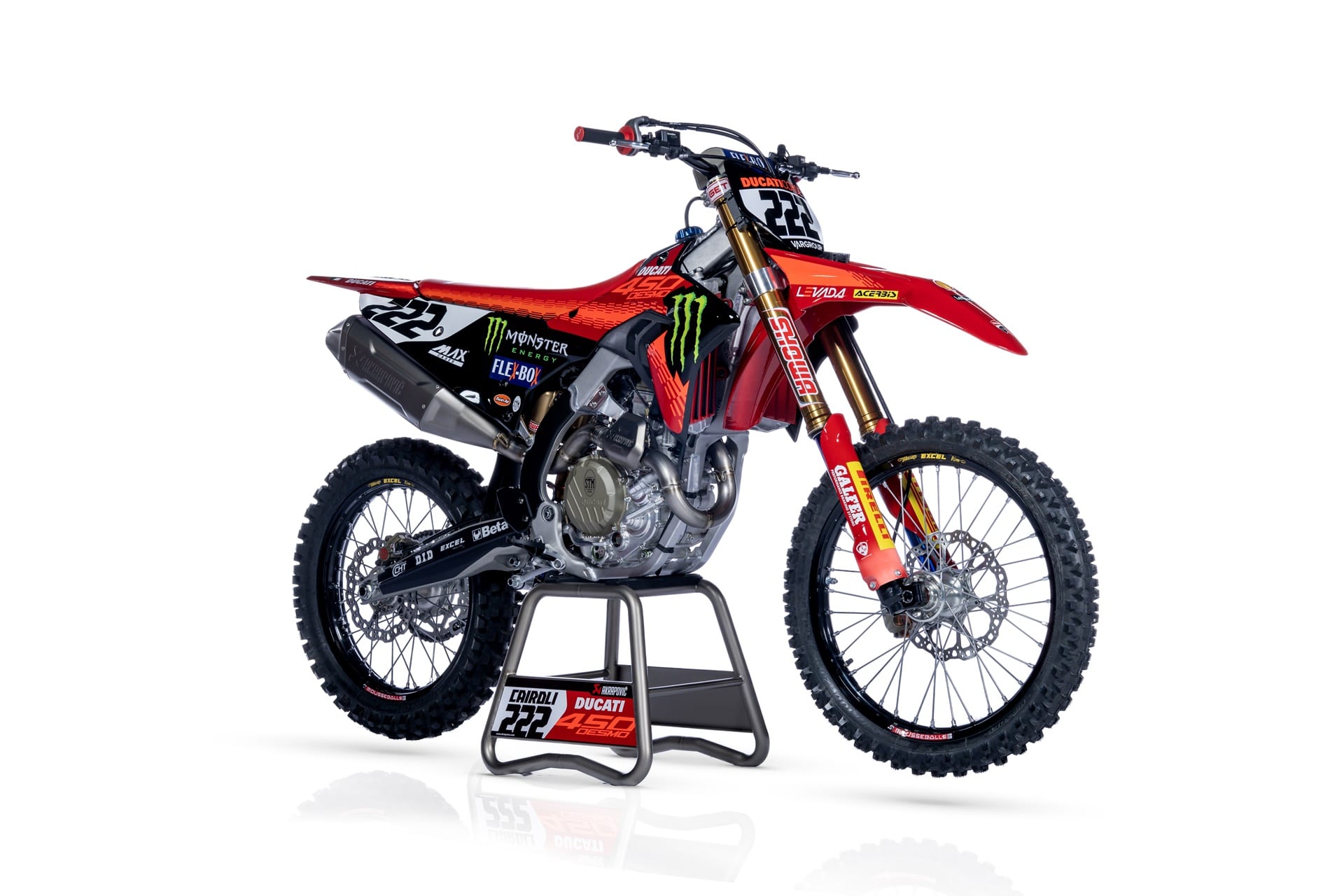 Galfer patrocinador oficial de la nueva Ducati Desmo450 MX