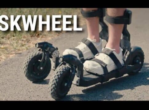 Skwheel One electric ski