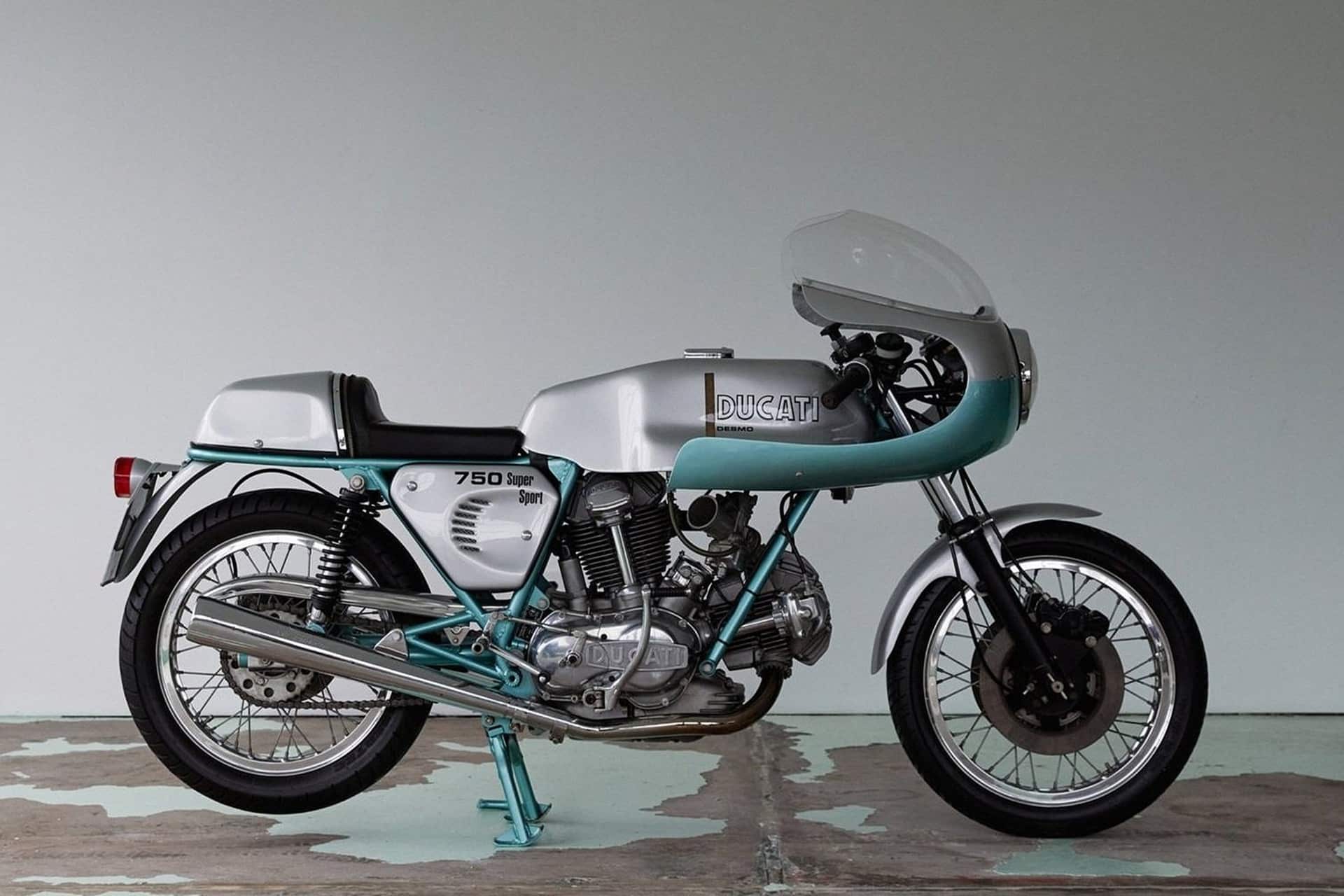 Motos de ensueño a la venta: Ducati 750SS "Green Frame" de 1974