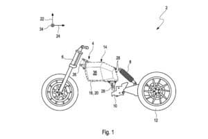 BMW patenta lo que podría ser su primera gran moto eléctrica