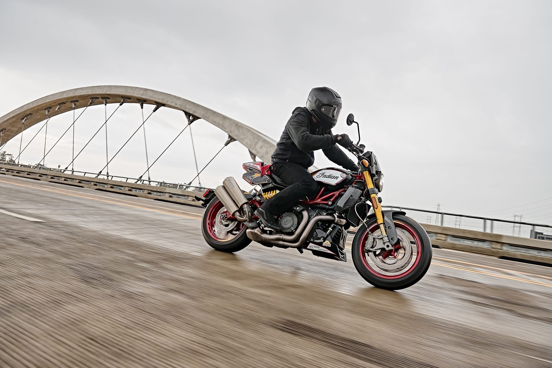 FTR x RSD Super Hooligan: La nueva Indian de edición limitada con el toque único de Roland Sands Design