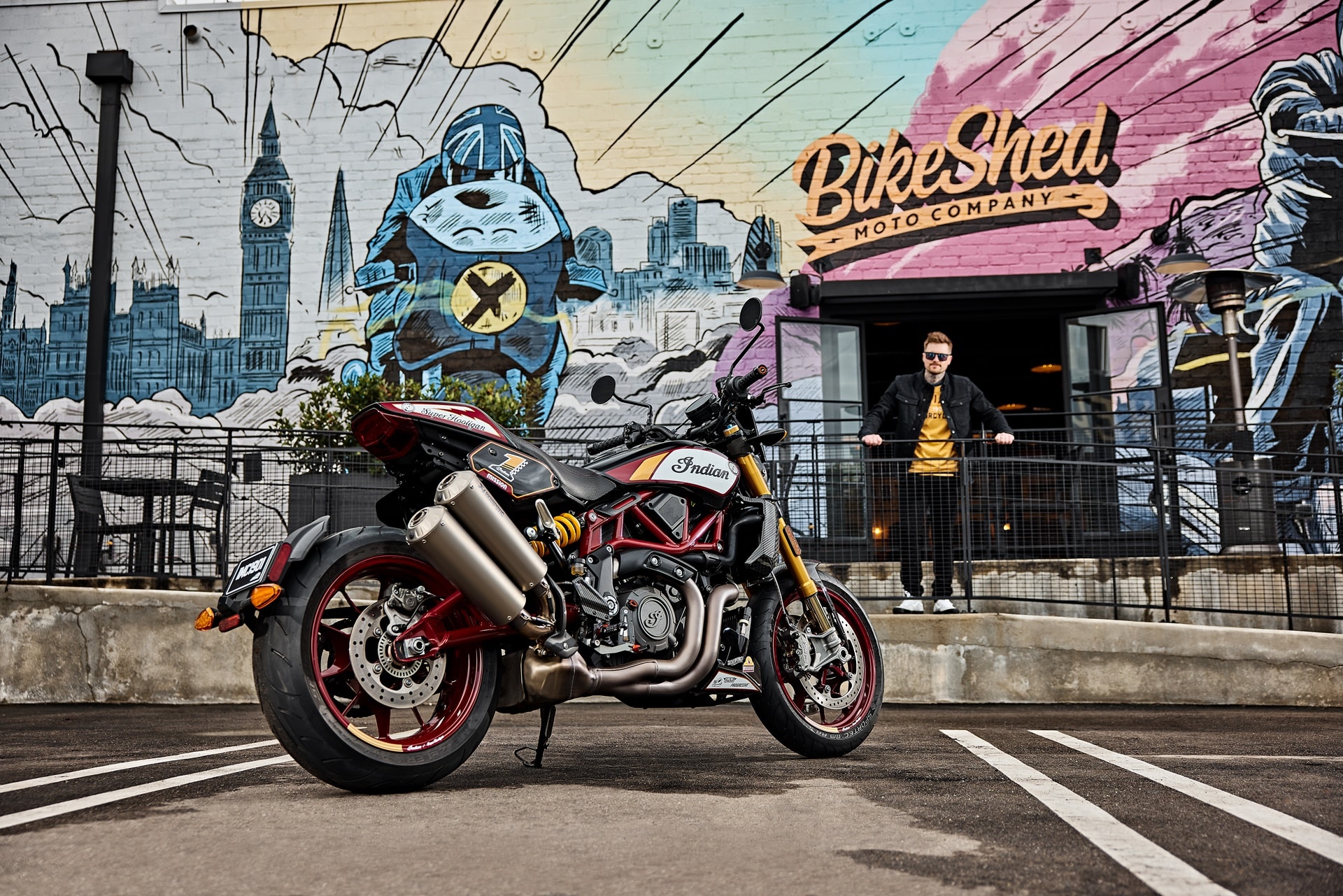 FTR x RSD Super Hooligan: La nueva Indian de edición limitada con el toque único de Roland Sands Design