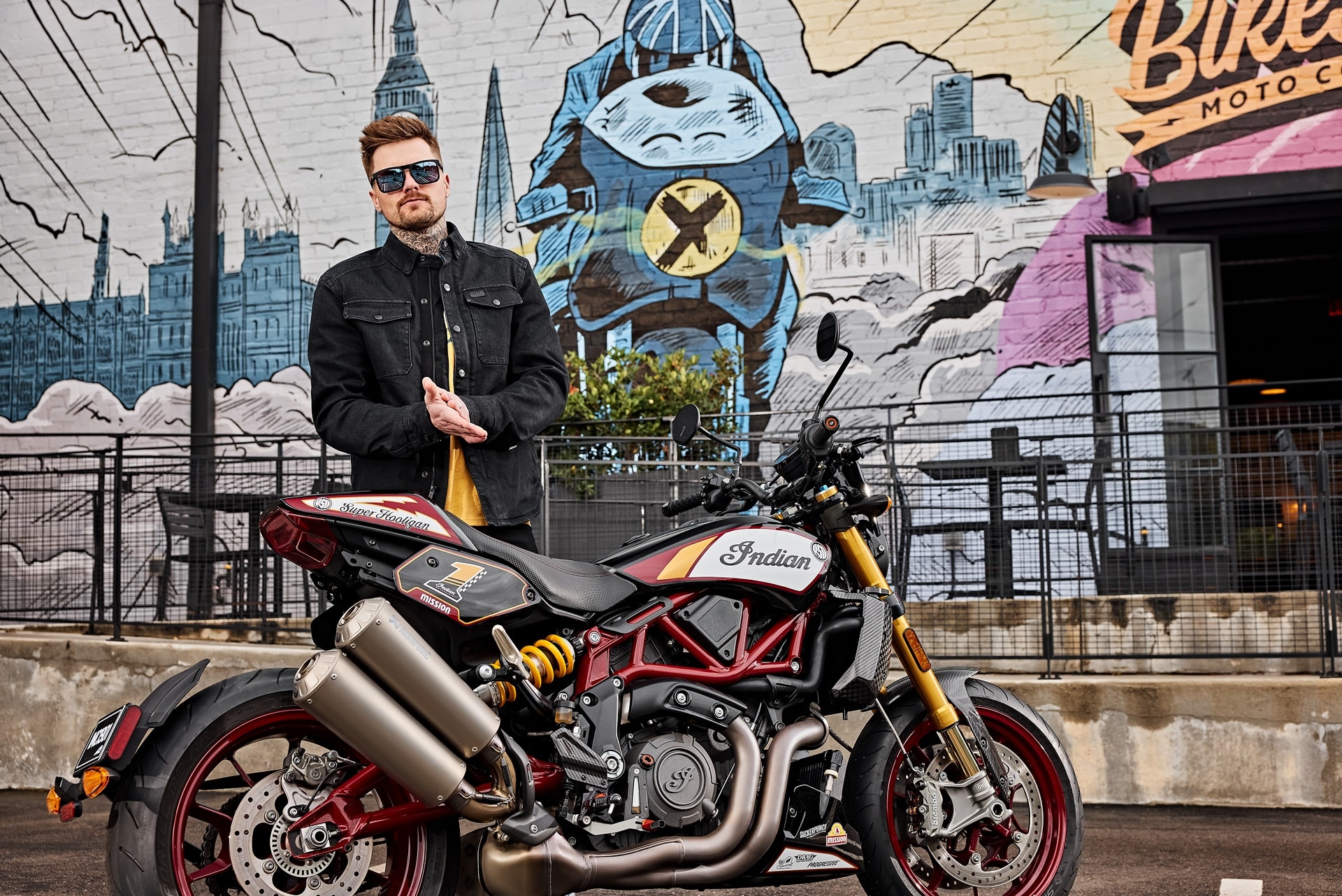 FTR x RSD Super Hooligan: La nueva Indian de edición limitada con el toque único de Roland Sands Design
