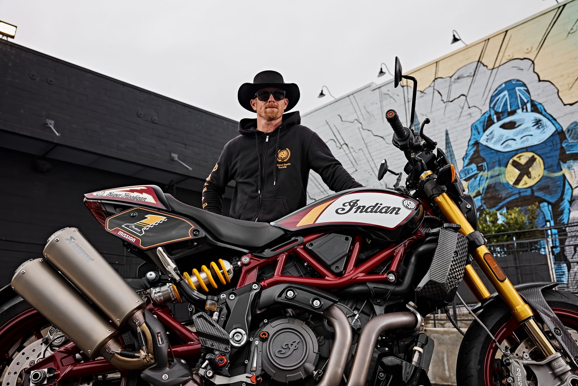 FTR x RSD Super Hooligan: La nueva Indian de edición limitada con el toque único de Roland Sands Design