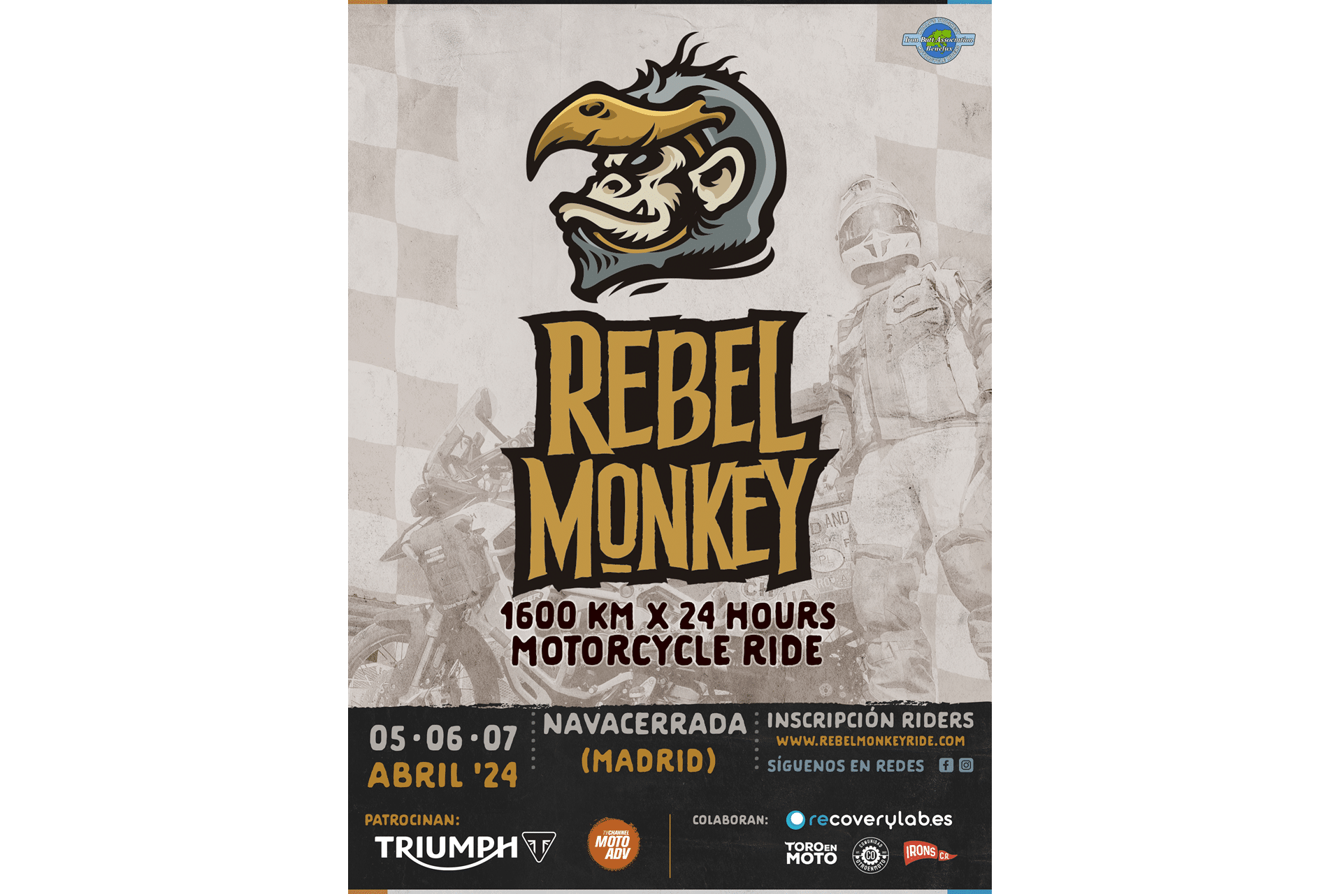 The Rebel Monkey Ride 3 días para disfrutar de la moto en este evento de ámbito internacional