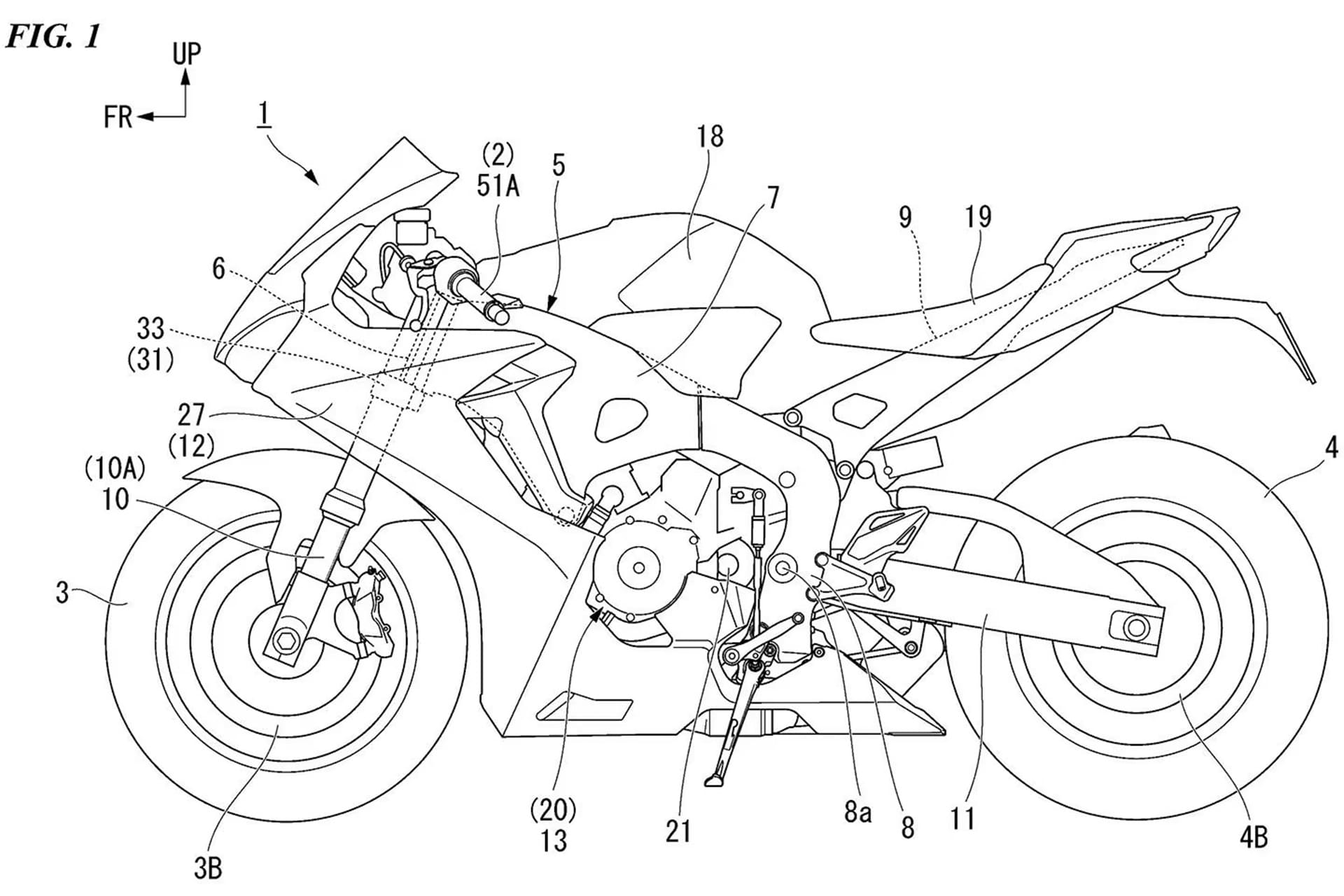 Filtradas nuevas patentes de Honda que nos muestran en lo que trabaja actualmente la marca