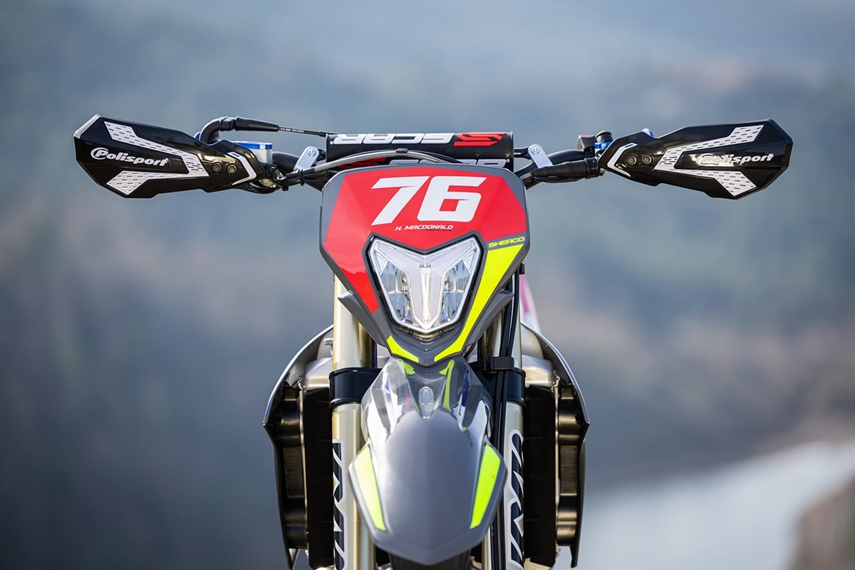 Sherco presenta oficialmente su nueva Réplica 300 SEF Hamish MacDonald