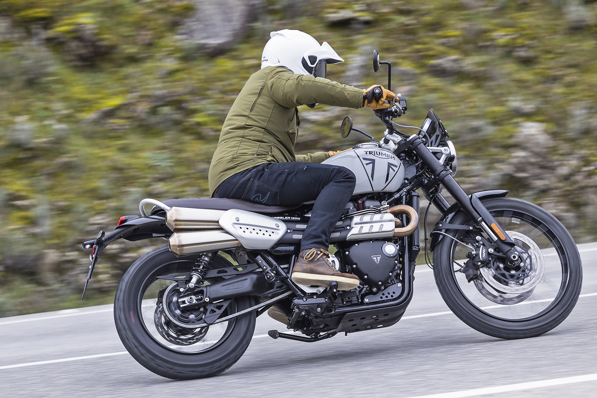 Prueba Triumph Scrambler 1200 X