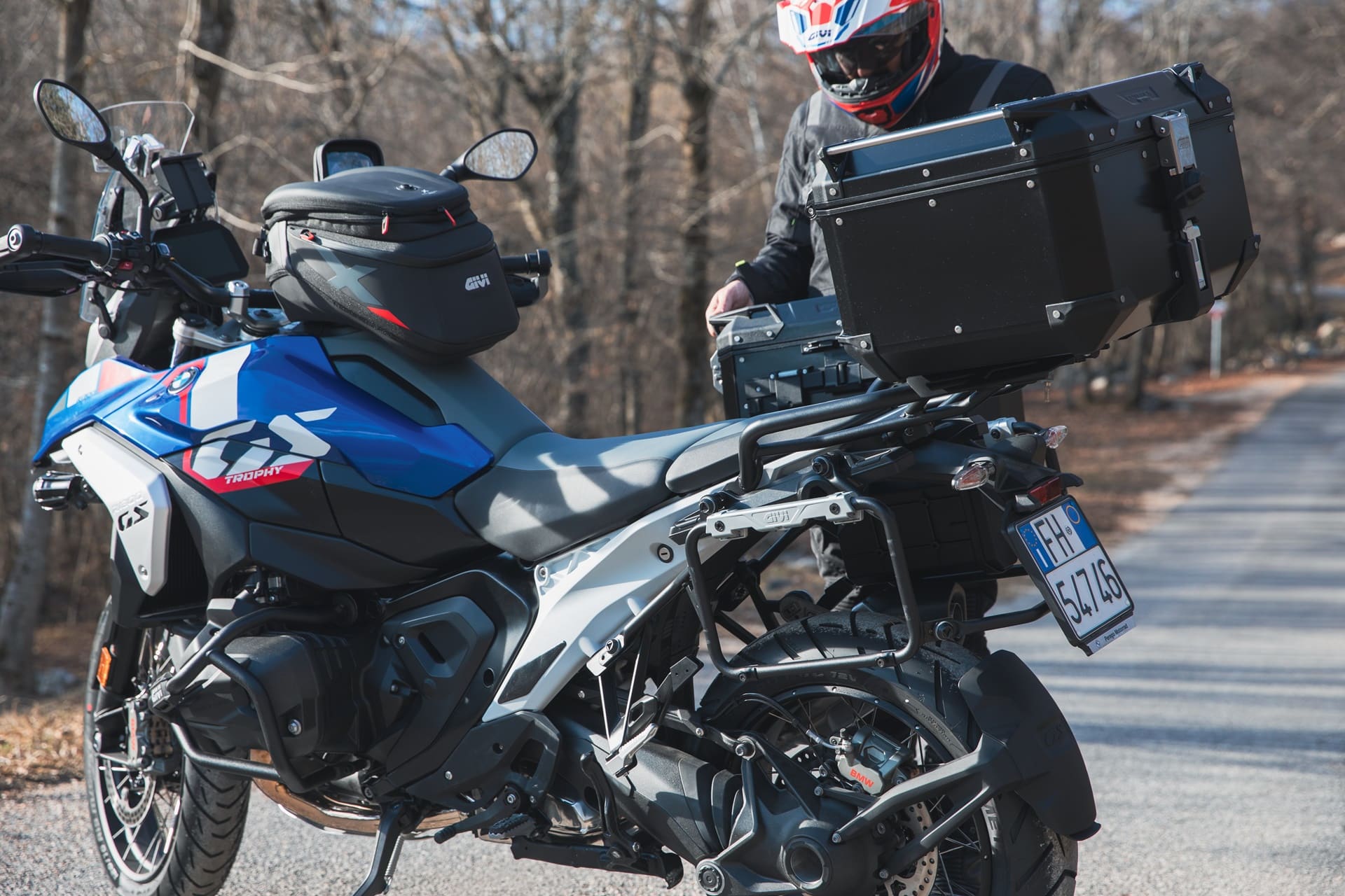 Equipamiento GIVI para la BMW R 1300 GS: "Amor funcional" a primera vista