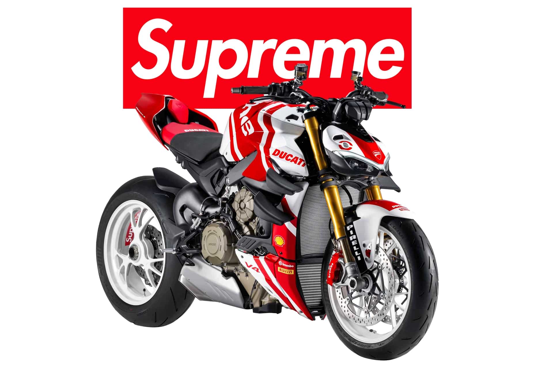 Supreme x Ducati Streetfighter V4 S