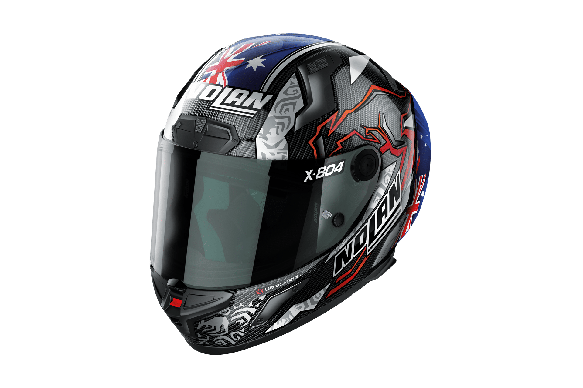 X-804 RS Ultra Carbon: La última novedad de Nolan dentro de su gama de cascos deportivos