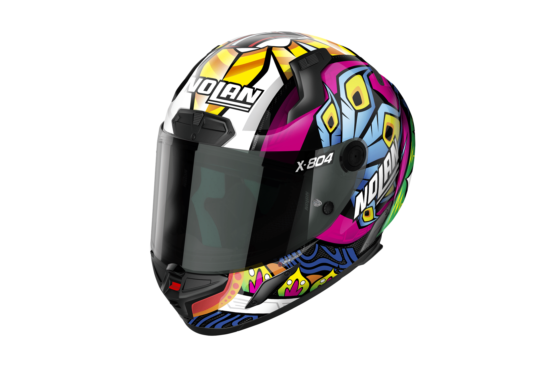 X-804 RS Ultra Carbon: La última novedad de Nolan dentro de su gama de cascos deportivos