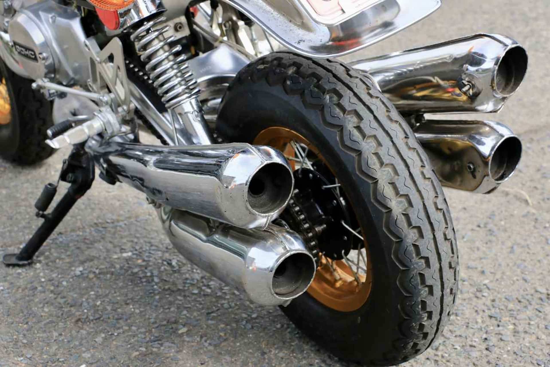 ¿Una Monkey reconvertida en Kawasaki Z2? En Japón todo es posible