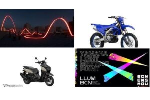 Yamaha engalana de luz y color el Festival Llum BCN 2024