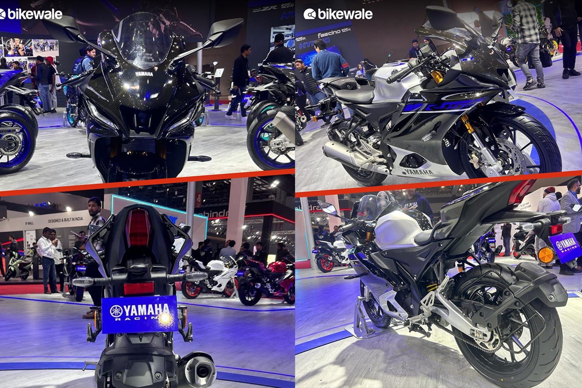 Yamaha sorprende con su nueva R15M Carbon Edition en el Bharat Mobility Expo en India