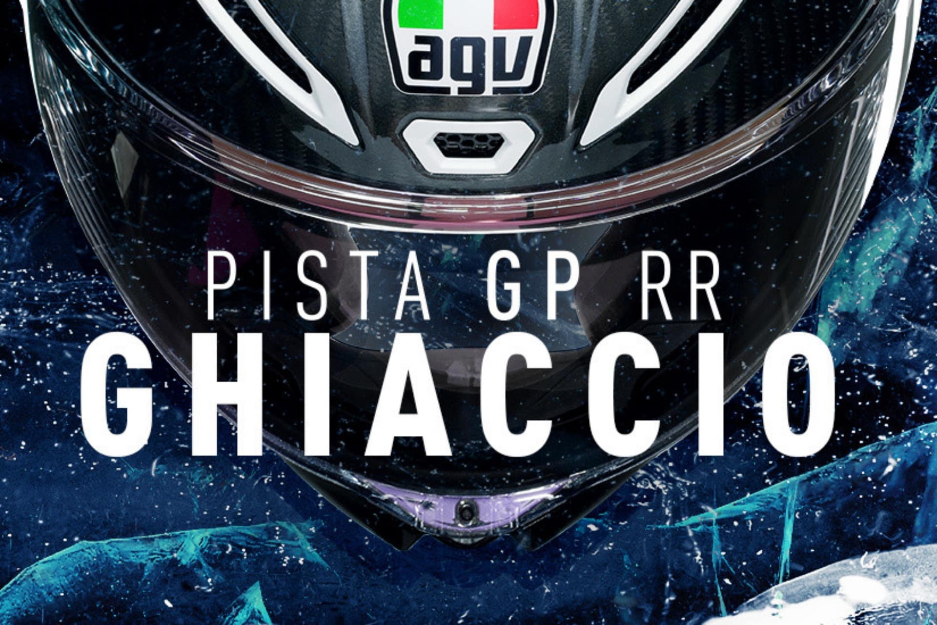 AGV PISTA GP RR Mono GHIACCIO