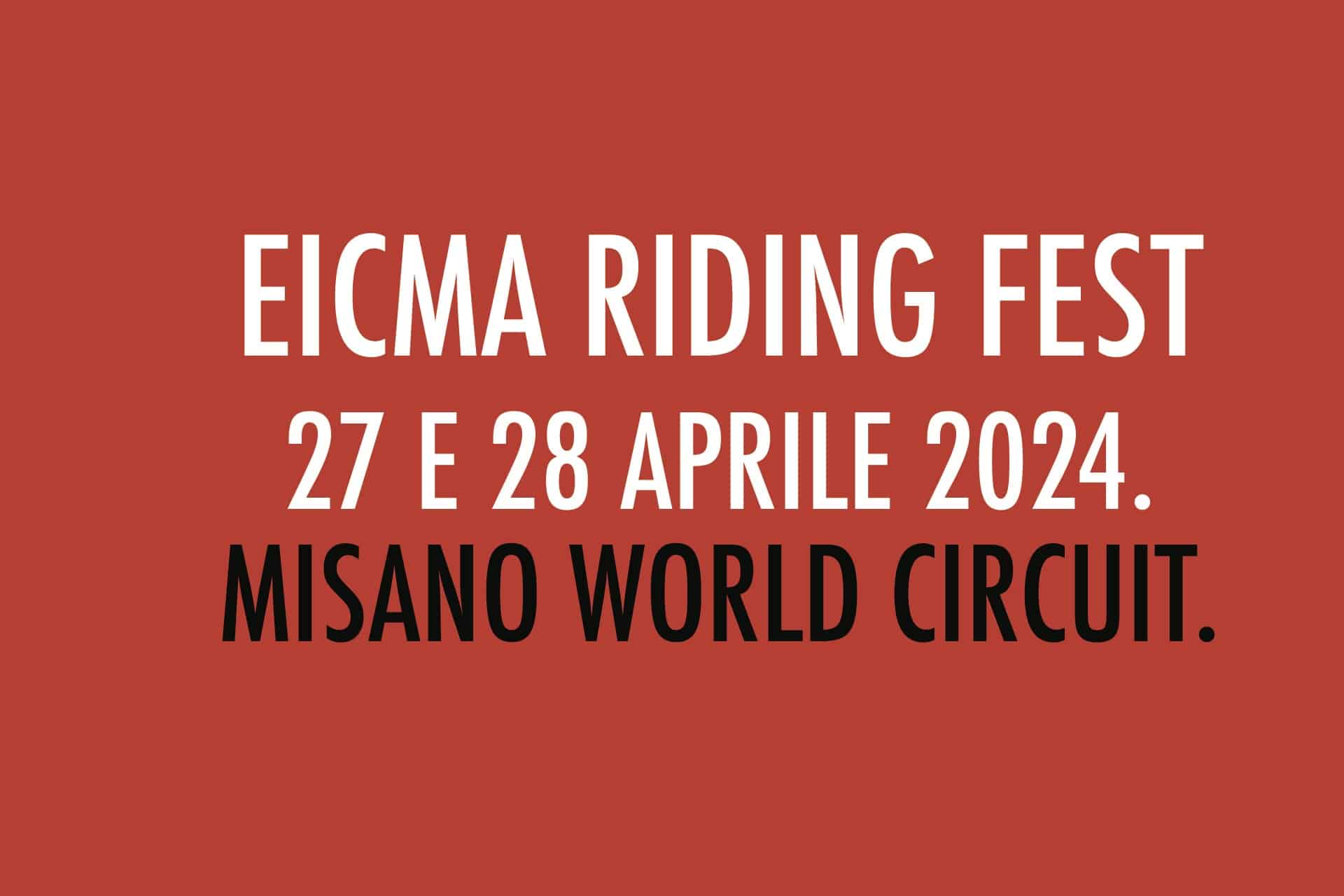 EICMA Riding Fest: El evento dedicado a disfrutar de la motocicleta