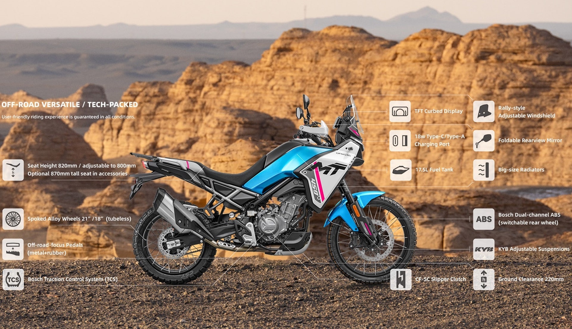 CFMoto 450MT 2024