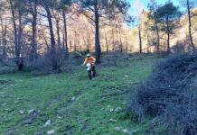 Voluntarios con motos de enduro se integran en la Unidad de Protección Civil de Cebreros