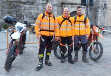 Voluntarios con motos de enduro se integran en la Unidad de Protección Civil de Cebreros