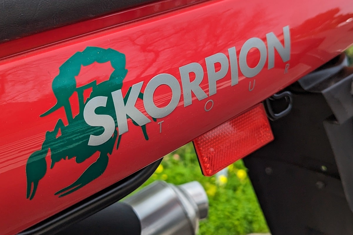 Motos de ensueño a la venta: MuZ Skorpion 660 Tour de 2001 en estado N.O.S