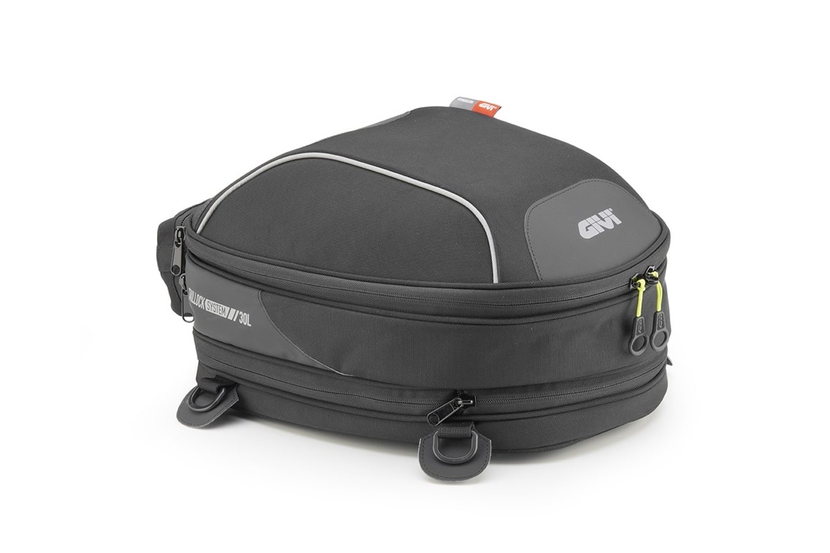 Bolsa de sillín Tailock EA147: Polivalencia y funcionalidad GIVI para transportar nuestras pertenencias