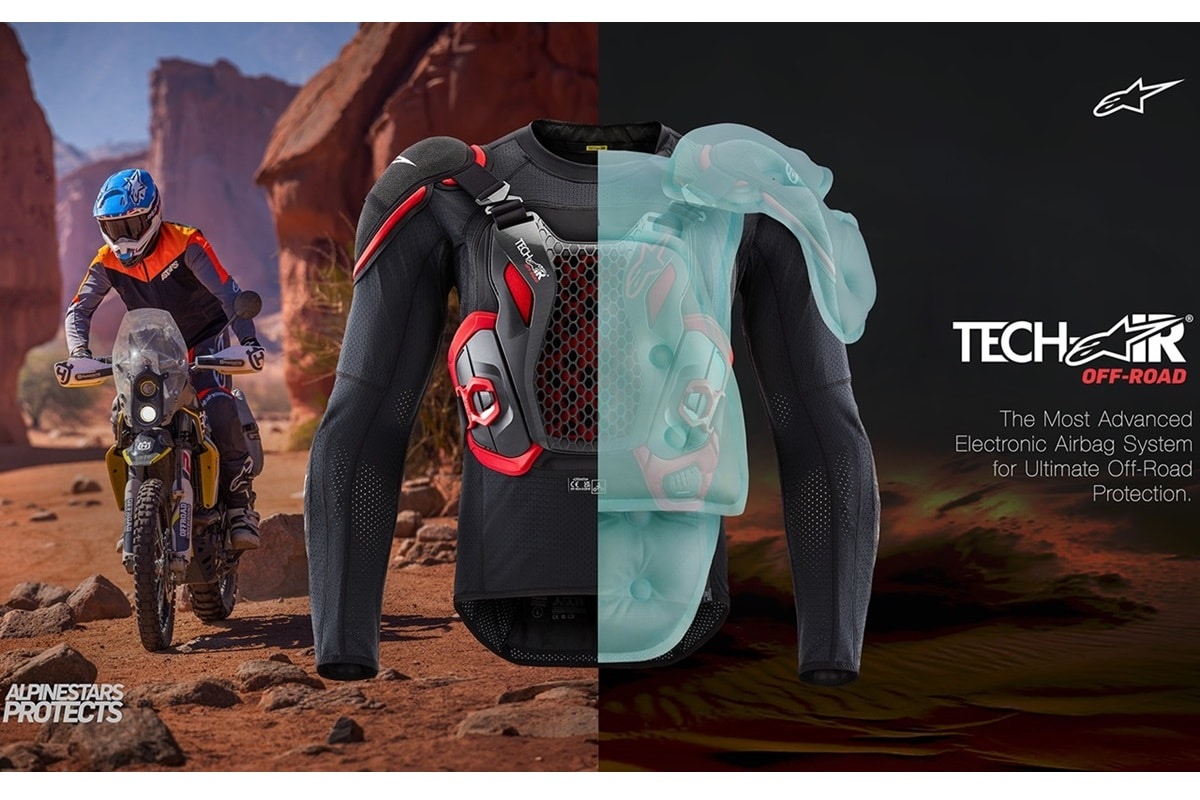 Alpinestars Tech-Air Off-Road: El primer sistema de airbag enfocado al todoterreno