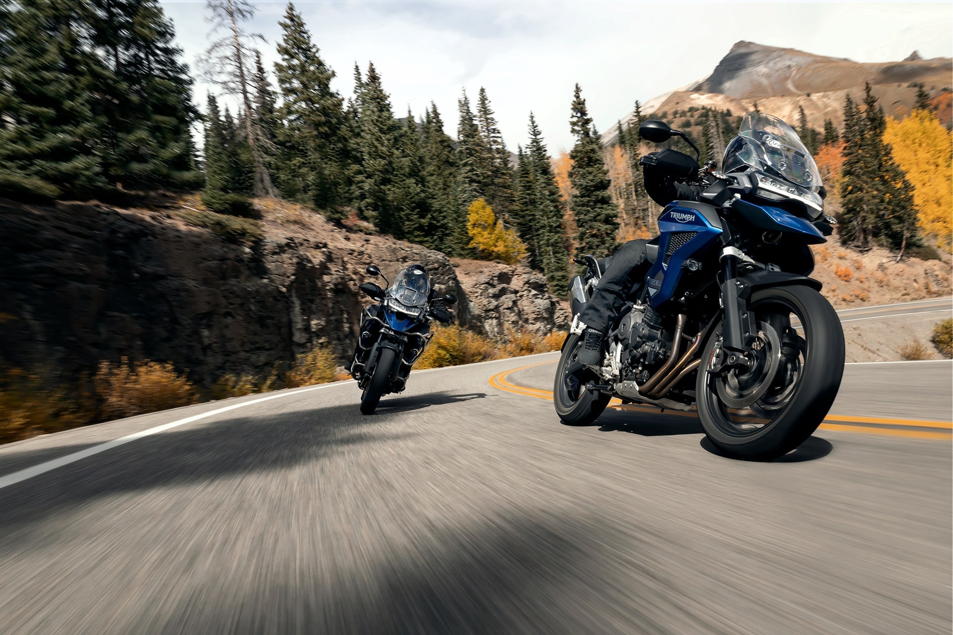 Tiger Tour 2024: Una forma única para probar la gama Adventure de Triumph