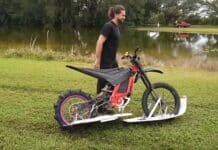 Los patines se encargan de la flotabilidad