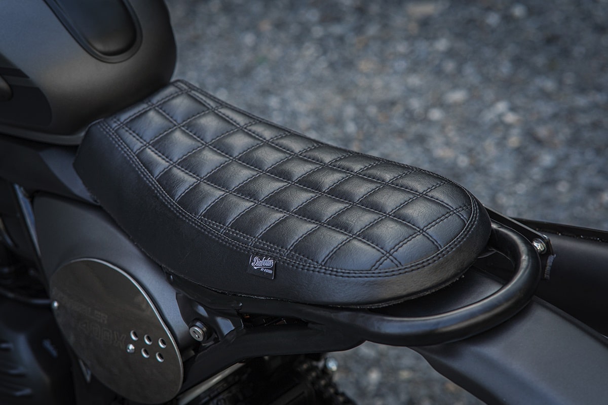 Triumph 400X "Diabolus Scrambler" by K-Speed