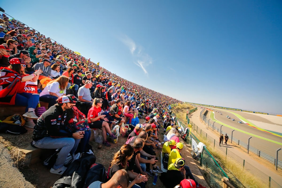 El GP de Aragón seguirá formando parte del calendario de MotoGP hasta 2026