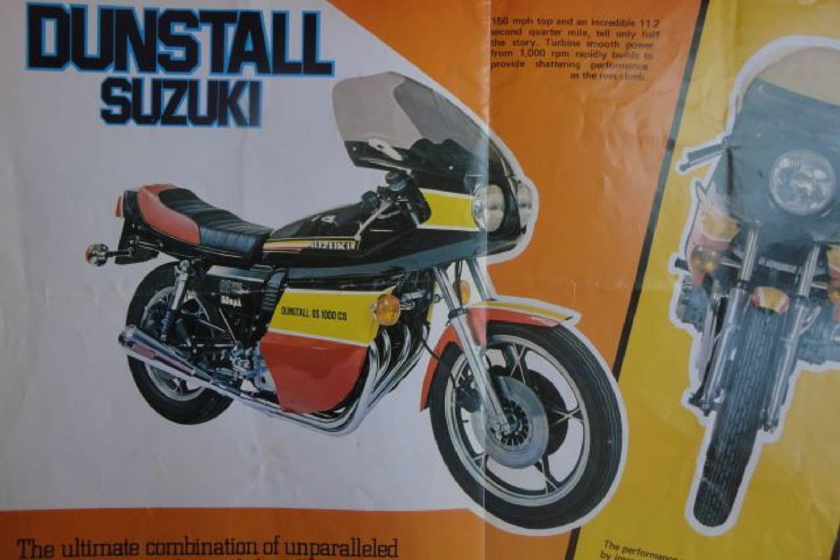 A la venta una de las poquísimas Suzuki GS1000 Dunstall CS (Competition Special)