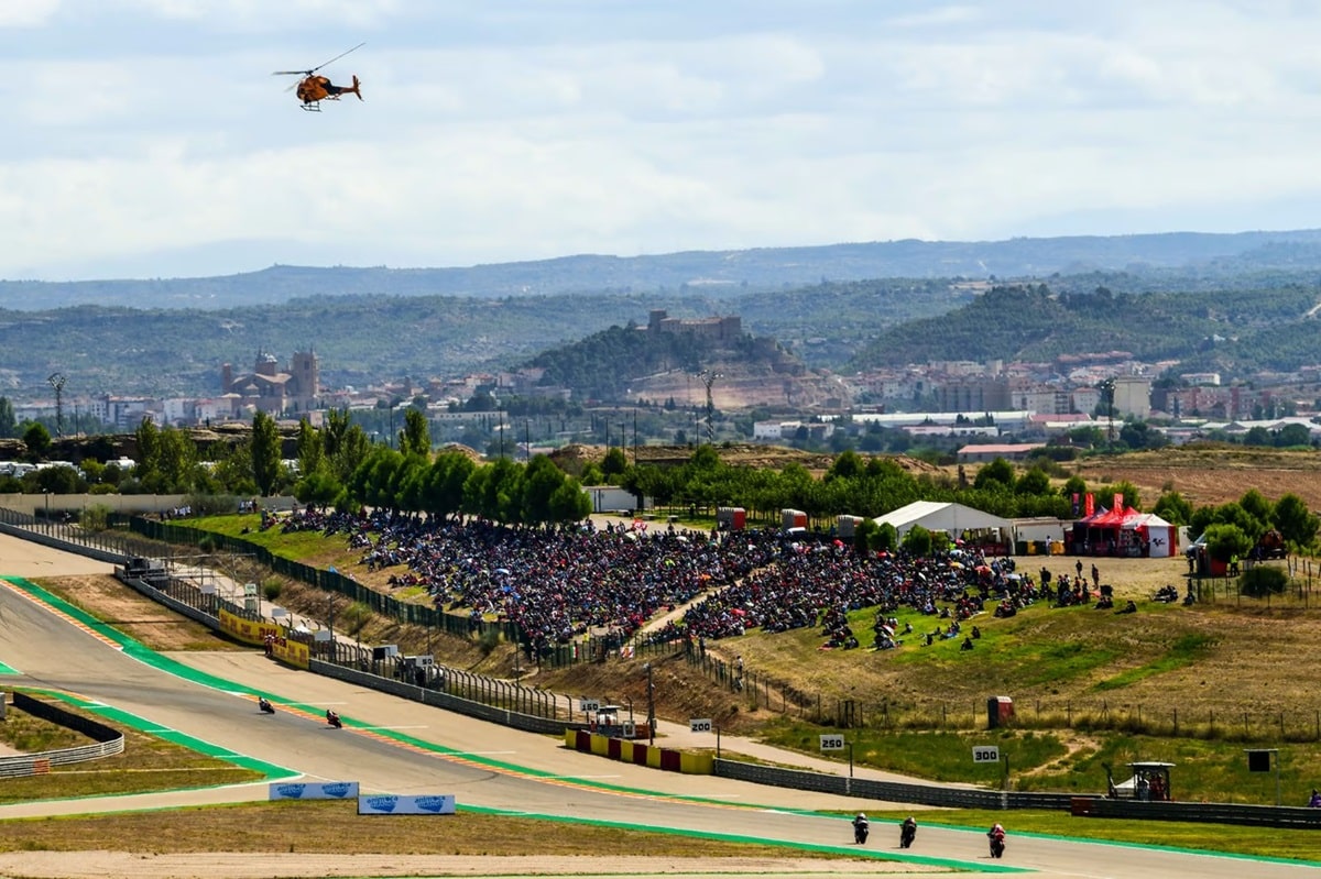 El GP de Aragón seguirá formando parte del calendario de MotoGP hasta 2026