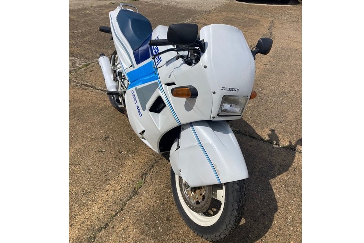 Motos de ensueño a la venta: Moto Morini Dart 400 de 1990