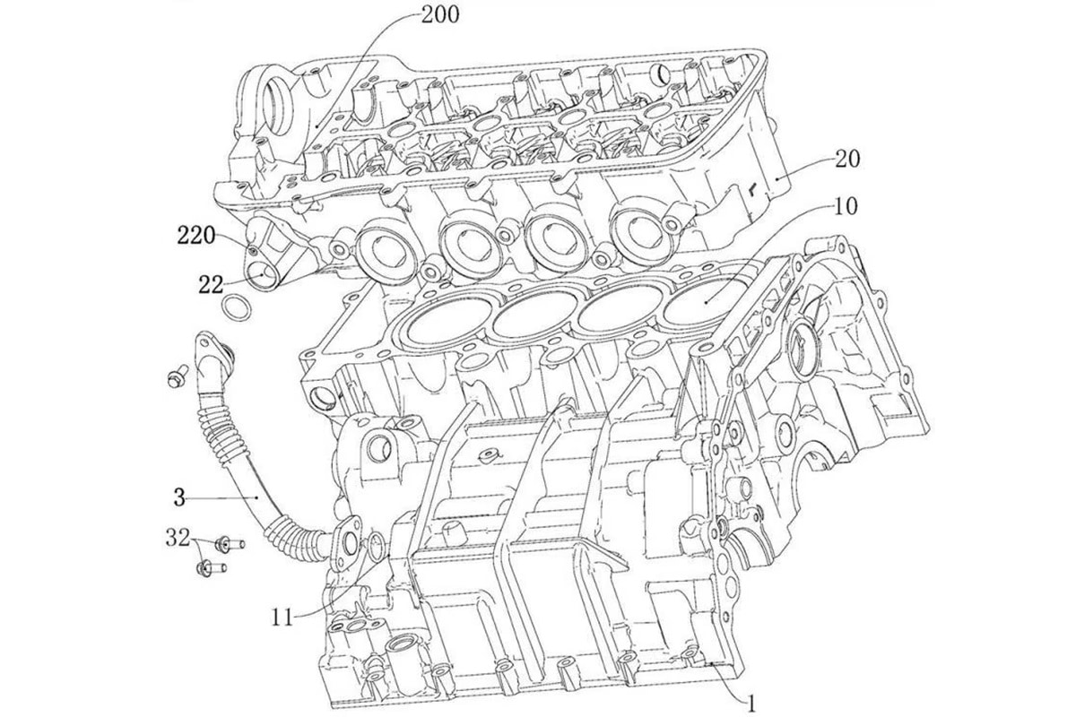 Así es el motor de 8 cilindros de las nuevas monturas de Souo Motorcycles