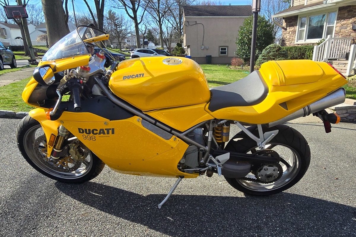 Motos de ensueño a la venta: Ducati 998 de 2002