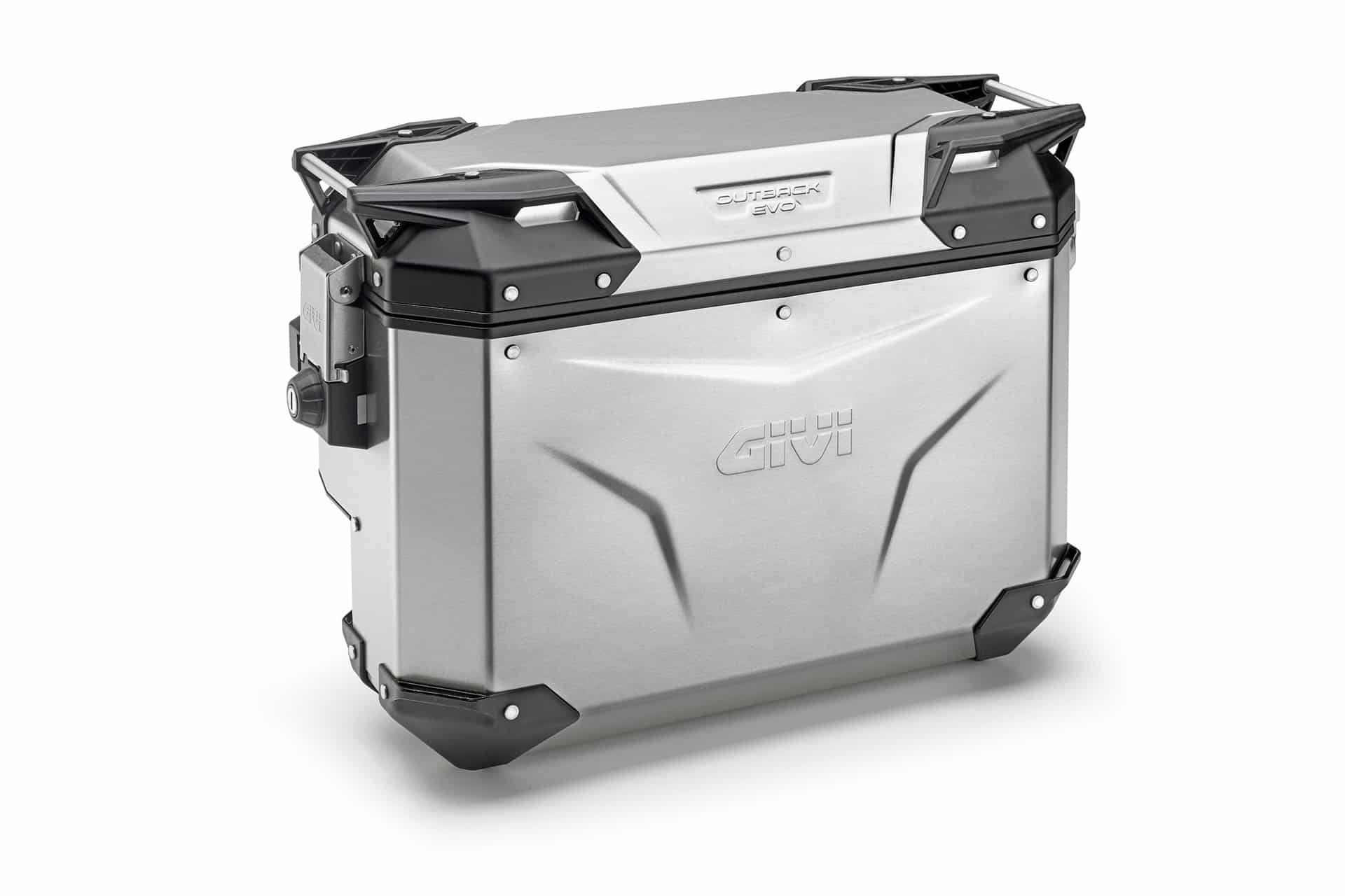 Nuevas maletas laterales GIVI Outback EVO: La solución de equipaje para el segmento maxitrail