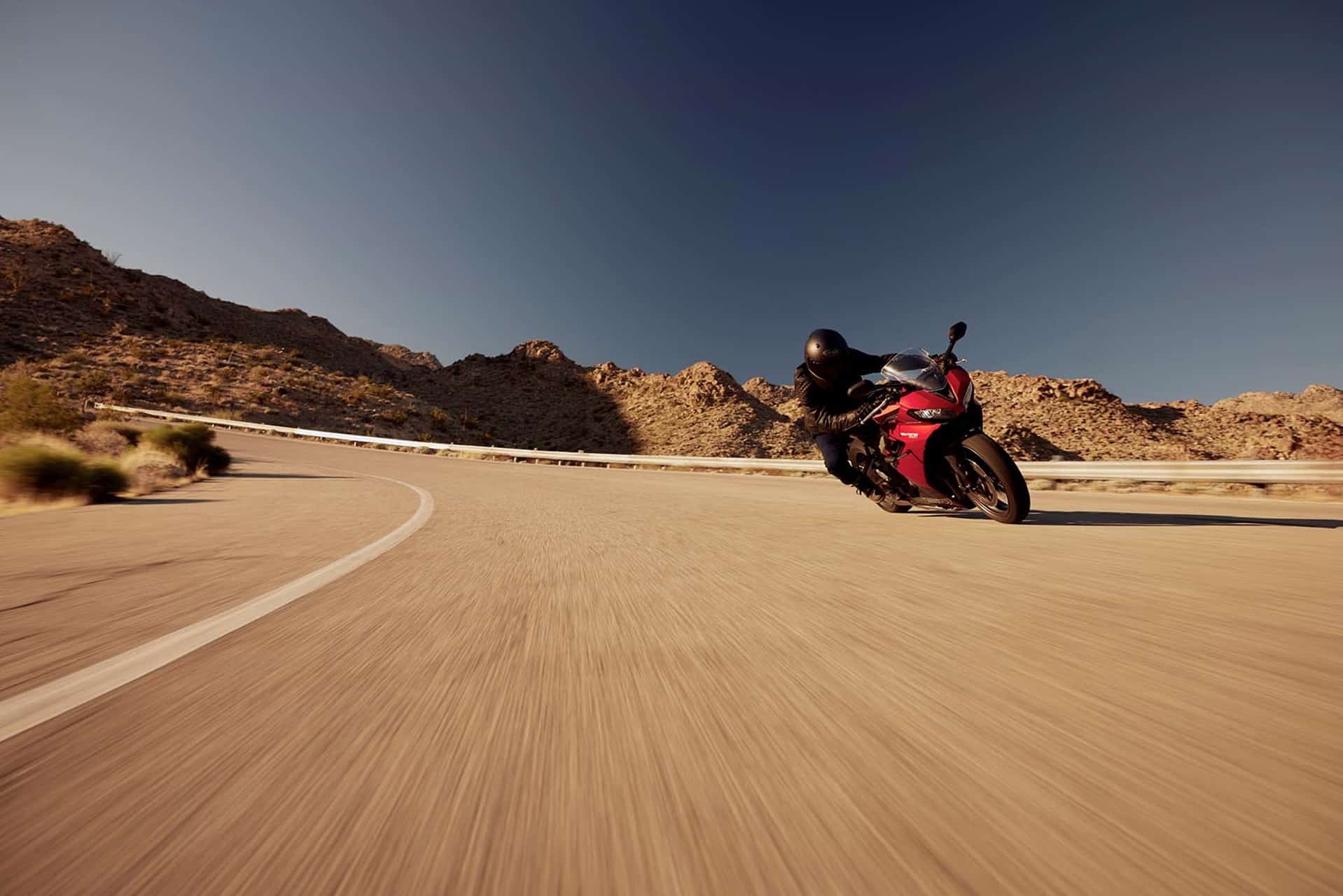 Os contamos como descubrir a la nueva Daytona 660 en vuestro tramo de curvas favorito