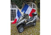 Piaggio MP3 François Hollande