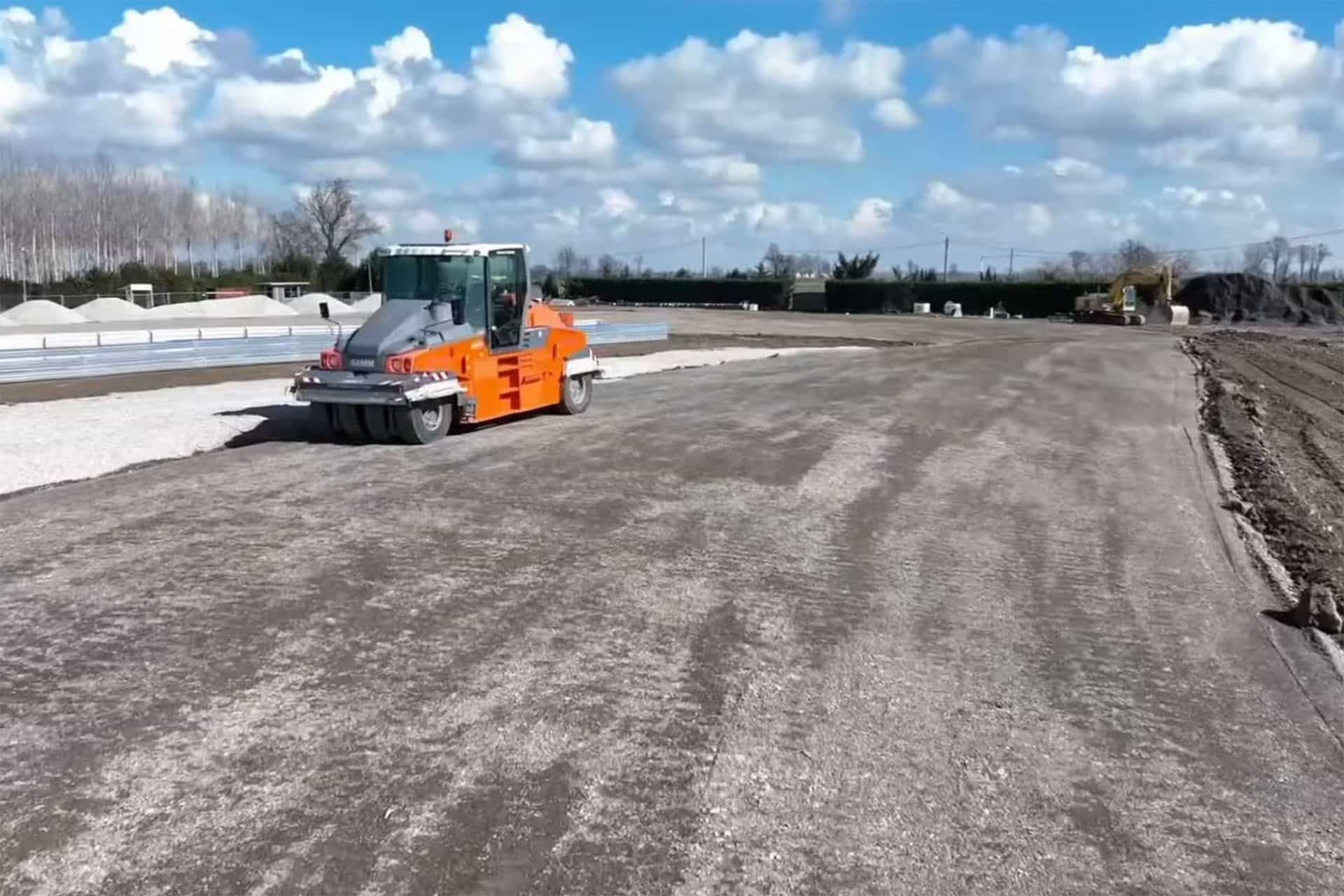 La pista está recibiendo mejoras en el último sector
