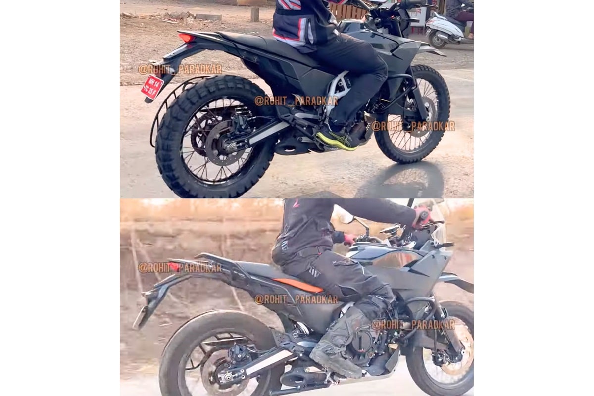 Las nuevas KTM 390 Adventure y 390 Enduro de pruebas entre el tráfico indio
