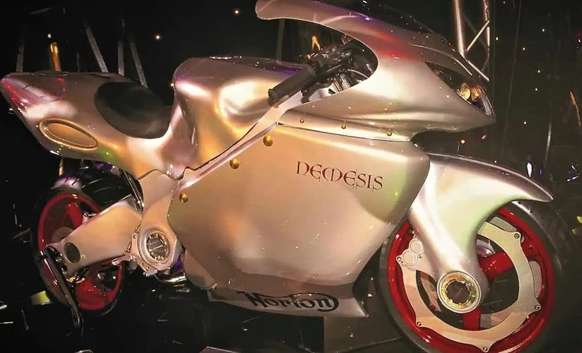 La Norton Némesis V8 volverá a la vida tras una profunda restauración